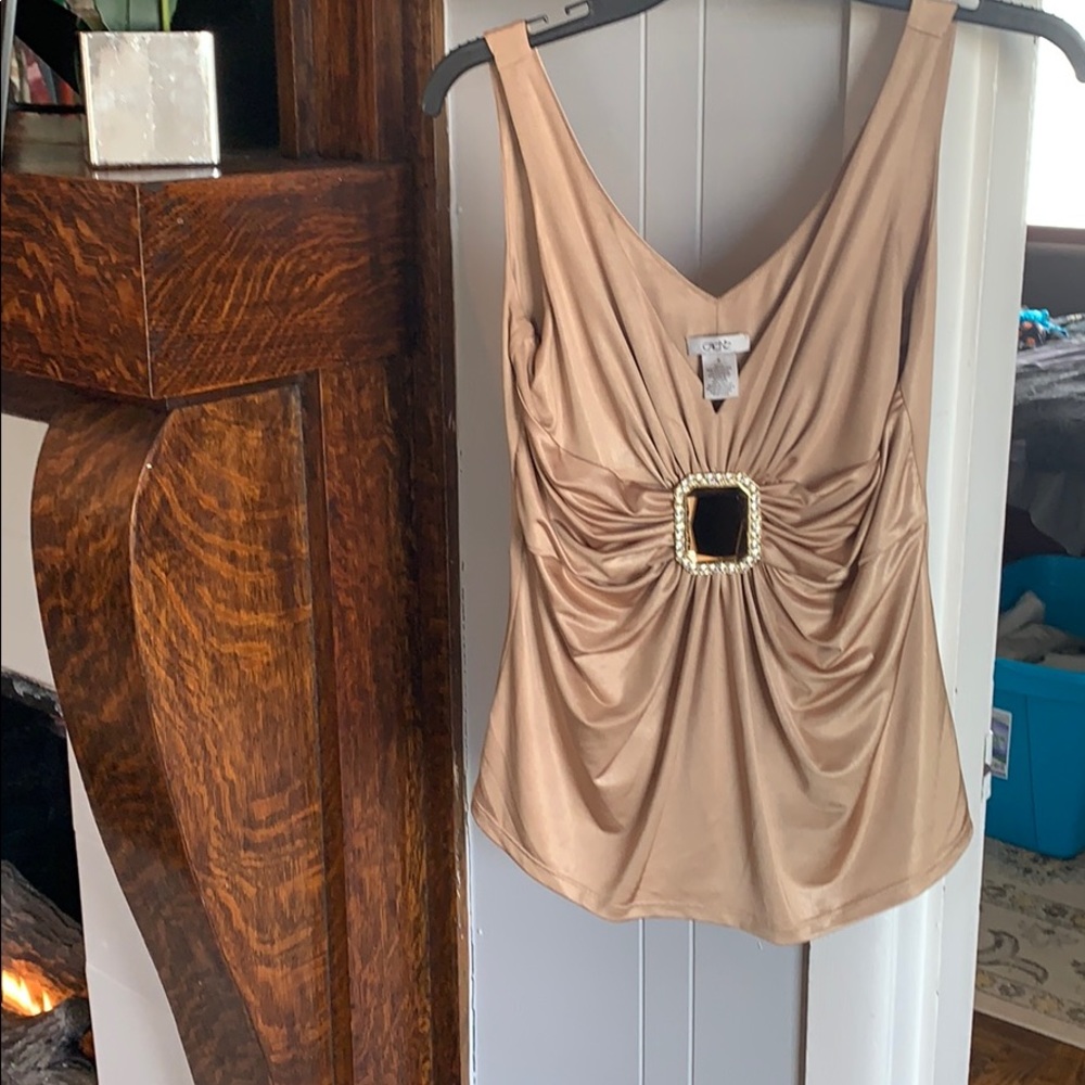 Embellished tank from Cache